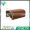 Low price bright dip wood grain aluminum extrusion 6063 t5                        
                                                                                Supplier's Choice