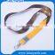 Personalized cool logo sublimation printing lanyard with buckle