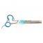 NPK15 Red Teflon Coating Pet Accessories For Giant Pet Grooming Scissor