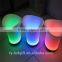 acrylic led party cooler plastic ice bucket led party