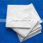 17"*17" 1/4 fold good quality soft folded square paper table napkin