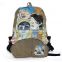 2015 chic bags factory customized canvas backpack