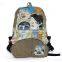 2015 Chic Bags Factory Customized Canvas Backpack