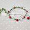 Double color paper wreaths bride The maid of honor wreath seaside holiday photo props Kids party head of hair