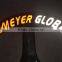 MeyerGlobal Reflective logo 700C carbon 3 spoke fixed gear front wheel for track bike