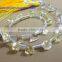 Citrine Faceted 6*6 mm 39 Cts Trillion Side Drilled 6 Inches Strand Length Natural Loose Gemstones