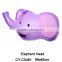 Lovely new shaped Circus Elephant Mylar balloon Animal helium balloon for party decoration