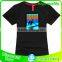 custom sound activated el t shirt, dancing girl el t shirt