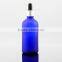 100 ml blue frosted glass bottle with dropper cap essential oil glass bottle