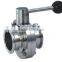 SS304/316L Sanitary butterfly Valve