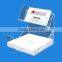 Hard Plastic Clear Business Card Holder 2 Layers