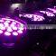 Zoom led par 6in1 18*18W RGBWA UV indoor zoom dmx512 led par P64 light