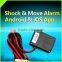 gps tracker with internal battery,motion sensor anti theft alert