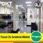 OKT UL DLC dimmable 2x4 led ceiling panel lighting with white frame