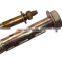 high tensile bolts zinc plated sleeve anchor