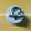 && Factory direct sell E27 Set-terminal screw ceramic lamp socket with ring