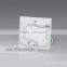 Square 3w LED Panel Light AC85V-265V LED Panel Light Square Shape Panel 3w Panel light
