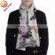 high quality hot sell custom made printing softtextile plaid blanket scarf