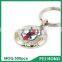 Wholesale Bulk Metal Two Sided Souvenir Sport Printing Custom Key Ring