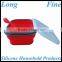 LFGB Approved Silicone Lunch Box Container Red