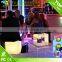 hot sale high quality waterproof 16 colors change illuminated led cube chair