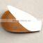 China label company Free custom leather patch label for men's simply sandals