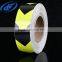 film manufacturer Black with yellow reflective lattice road traffic warning reflective belt tape
