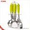 2016 Promotion stainless steel kitchenware set with factory price