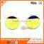 green and gold mirror sunglasses factory fashion glasses for young lady