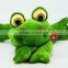 Fashional Popular Lovely Green Plush Frog Animal Toy With Heart Pillow for Valentine Festival