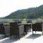 High quality 6 pcs rattan round rattan sofa set