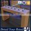 2016 new design veneer MDF modern phone store design