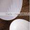 Ceramic watermelon style white oval plate dish for restaurant hotel home