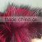 High Quality Raw Dye Red Fox Fur Skin / Silver Fox Fur Pelt