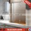 stainless steel simple install glass screen shower room