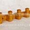 Trade assurance handmade wooden decor natural wood coat hanger