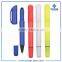 Personalized logo Costom magic novelty highlighter pen with cap