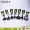 FZ001-SL Color Plastic Handle with TPR Painting Black Nylon Soup Ladle Kitchen Nylon Utensils