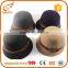 Small order accept cheap felt hat material wool bodies bucket caps