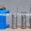 titanium heating and cooling coil for heat exchanger