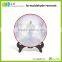 Chinese factory manufacturer hand painted decor plate religious folk arts and crafts