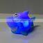 Rubber shark/owl/turtle shaped baby bath light led flashing toy