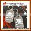 Custom cheap 3d shape stainless stell metal ex video dog/pets name id tag necklace chain