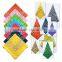 Promotional fashion design custom promotional printed square bandana/ cotton bandana/pet bandana