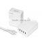 usb travel adapter power adapter multi port 4 port usb power adapter