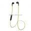 iTreasure neckband style bluetooth 4.1 bluetooth headphone In-ear style bluetooth headphone earphone