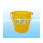 Plastic Transparent Bucket 21.5L 20L Handle