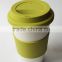 coffee cups with silicone sleeve and lid