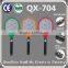 QX704-1 rechargeable electric mosquito bat mosquito killer mosquito swatter with round or flat plug