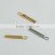 Handbags/Luggage/Jackets/Coats Zipper Puller Silder Head Gold Colour Metal Zipper Pulls